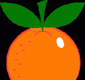 ¡alli esta, detras del trono, la naranja que perdi!